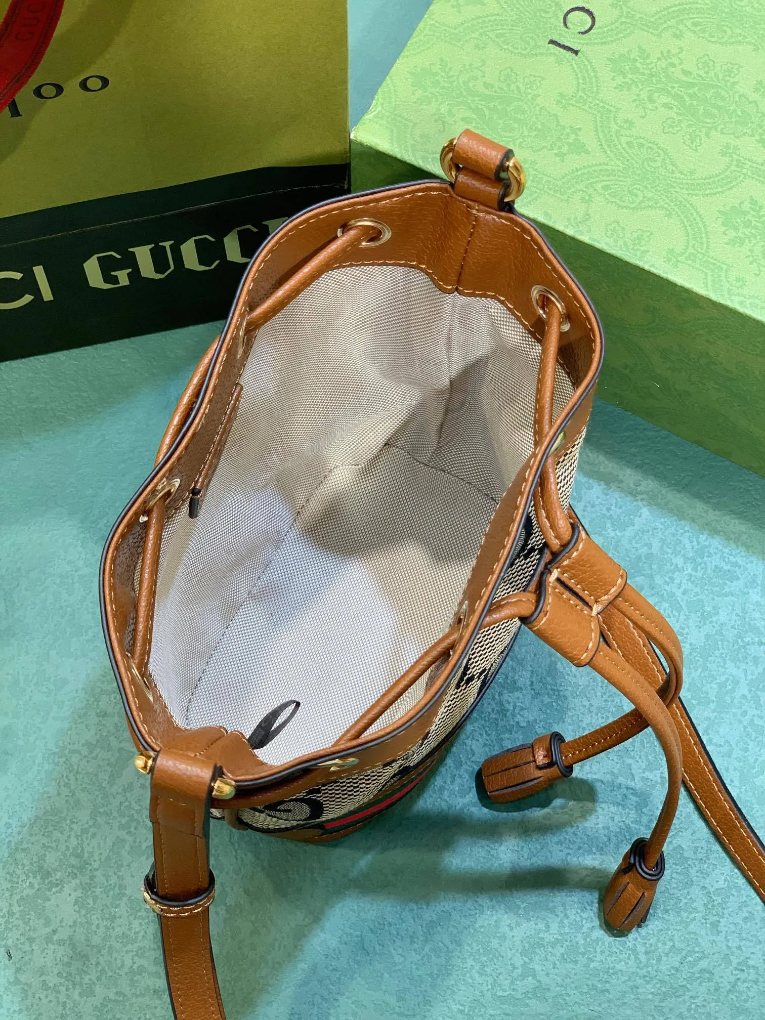 All categories Official website "Brand Women's Bags" Women's Bags 💙 GUCCI 2023 latest GUCCI bucket bag