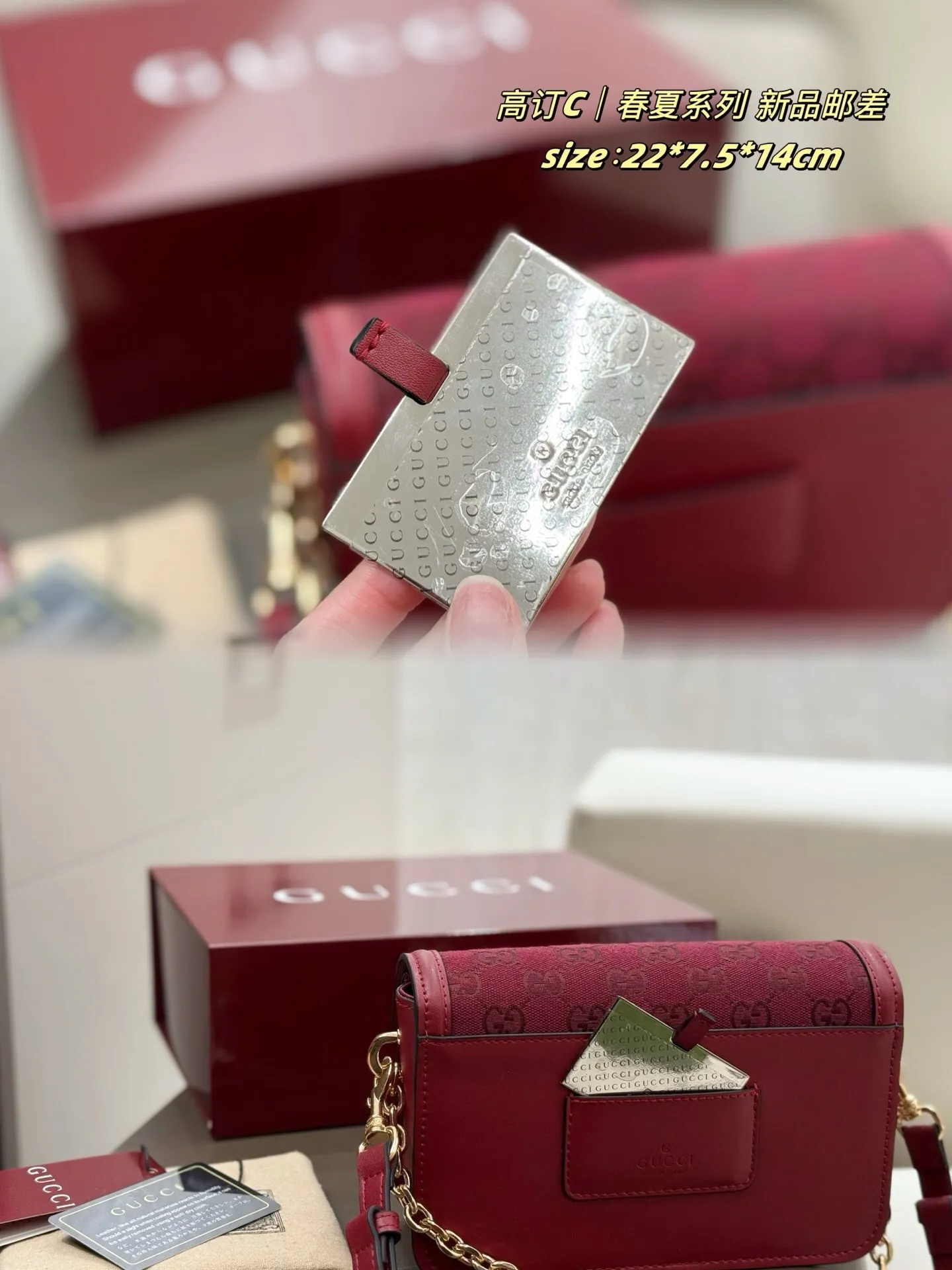 All Categories Official Website "Brand Women's Bags" Women's Bags 💙 GUCCI 2025 New Gucci Crossbody Bag