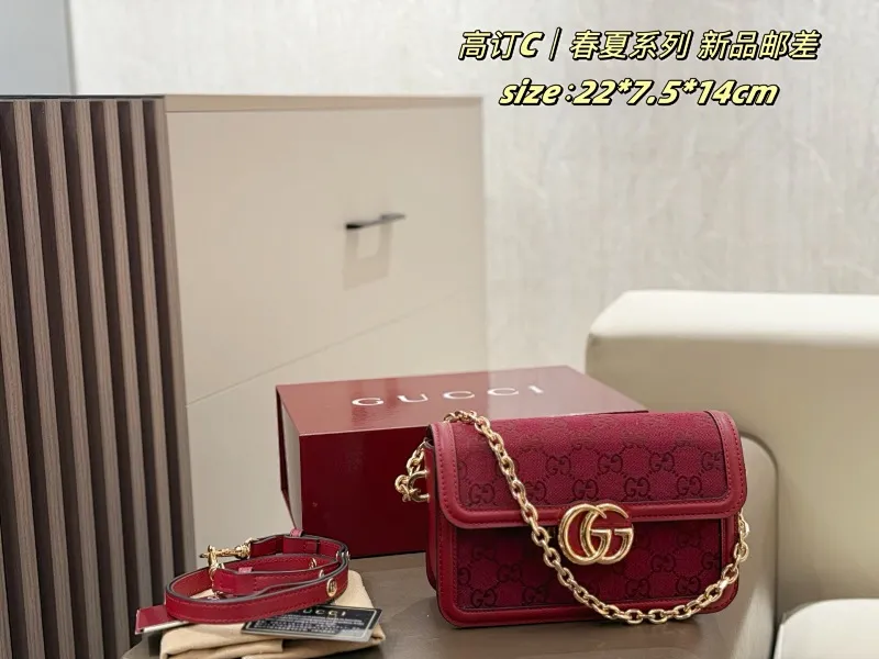 All Categories Official Website "Brand Women's Bags" Women's Bags 💙 GUCCI 2025 New Gucci Crossbody Bag