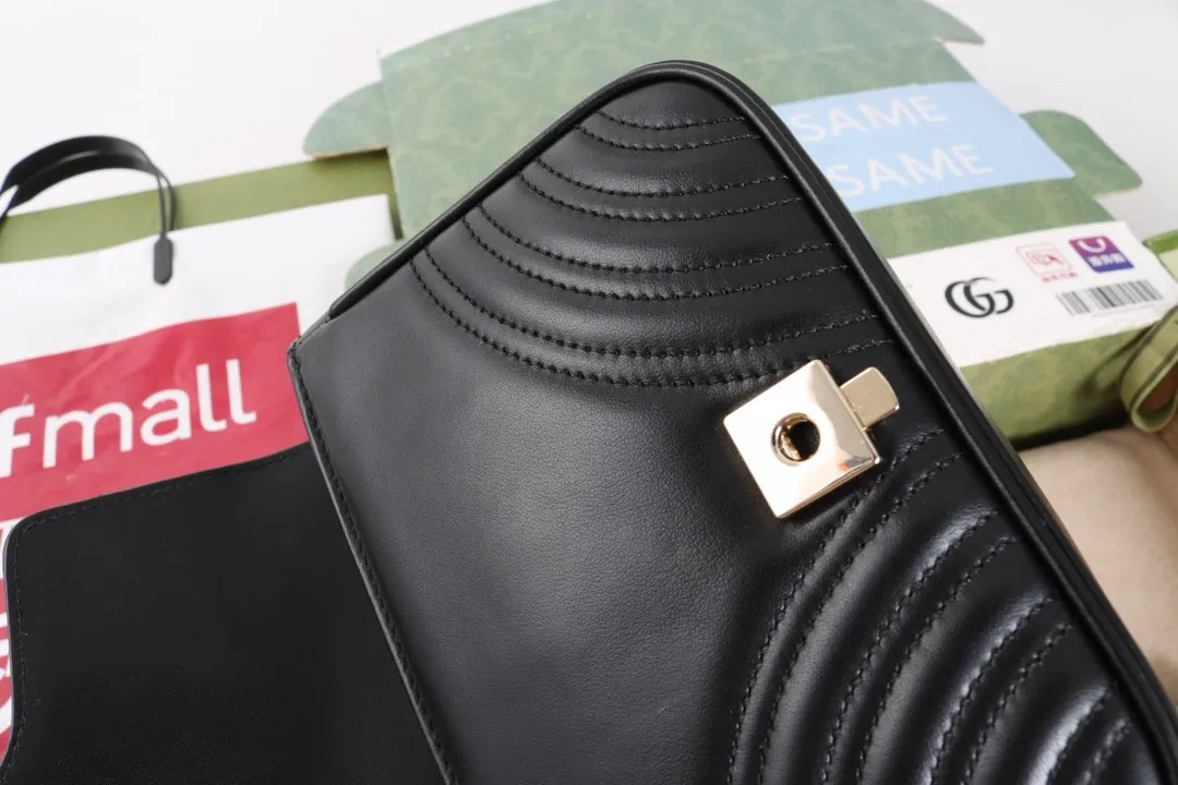All Categories Official Website "Brand Women's Bags" Women's Bags 💙 GUCCI GUCCI 2026 New Classic GG Pattern Crossbody Bag