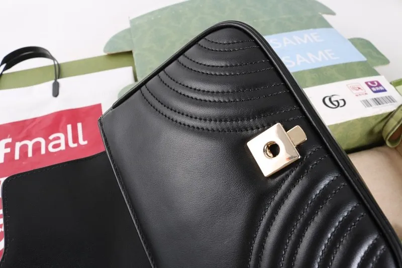 All Categories Official Website "Brand Women's Bags" Women's Bags 💙 GUCCI GUCCI 2026 New Classic GG Pattern Crossbody Bag
