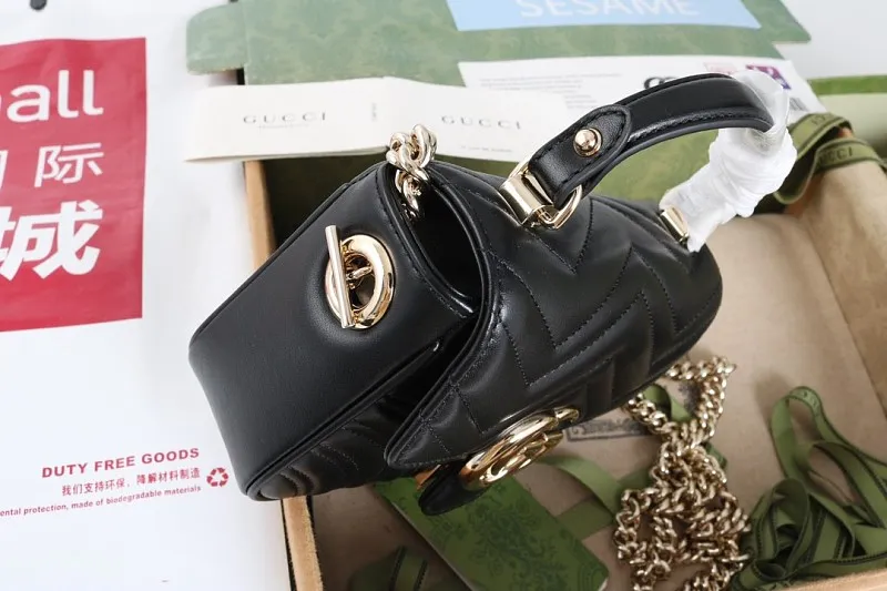 All Categories Official Website "Brand Women's Bags" Women's Bags 💙 GUCCI GUCCI 2026 New Classic GG Pattern Crossbody Bag