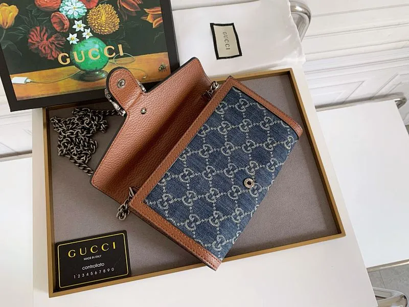 All Categories Official Website "Brand Women's Bags" Women's Bags 💙 GUCCI 2023 New GUCCI Crossbody Bag