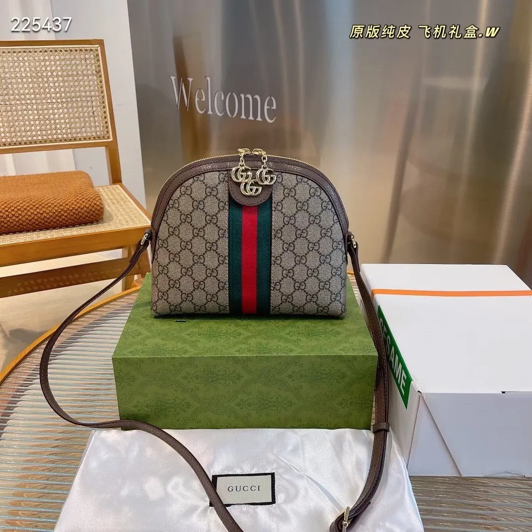 All categories Official website "Brand Women's Bags" Women's Bags 💙 GUCCI 2022 official new Gucci crossbody bag wholesale 58001300 Original order quality Size: 23-9-20 cm
