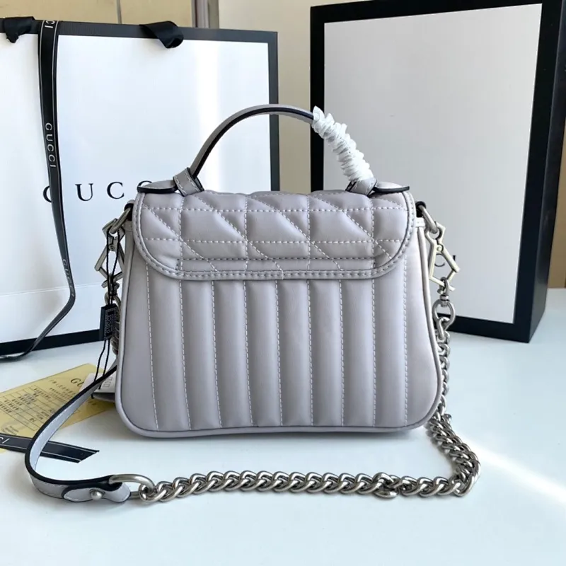 All categories Official website "Brand Women's Bags" Women's Bags 💙 GUCCI 2022 official new Gucci crossbody bag wholesale Original order quality 58002000 Size: 21-15.5-8 Cm