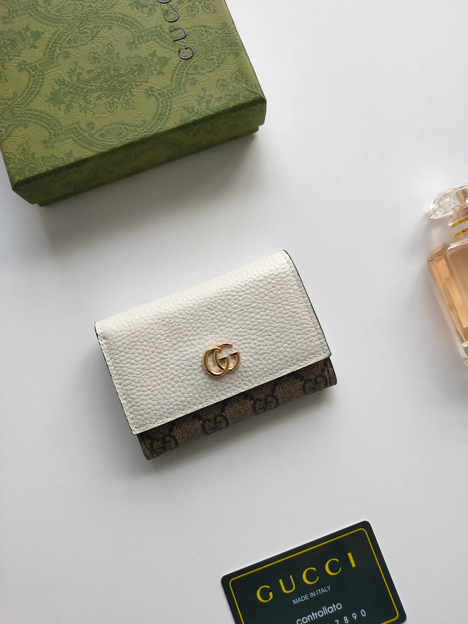 💰110💰gucci releases new coin purse card bags No. 739525