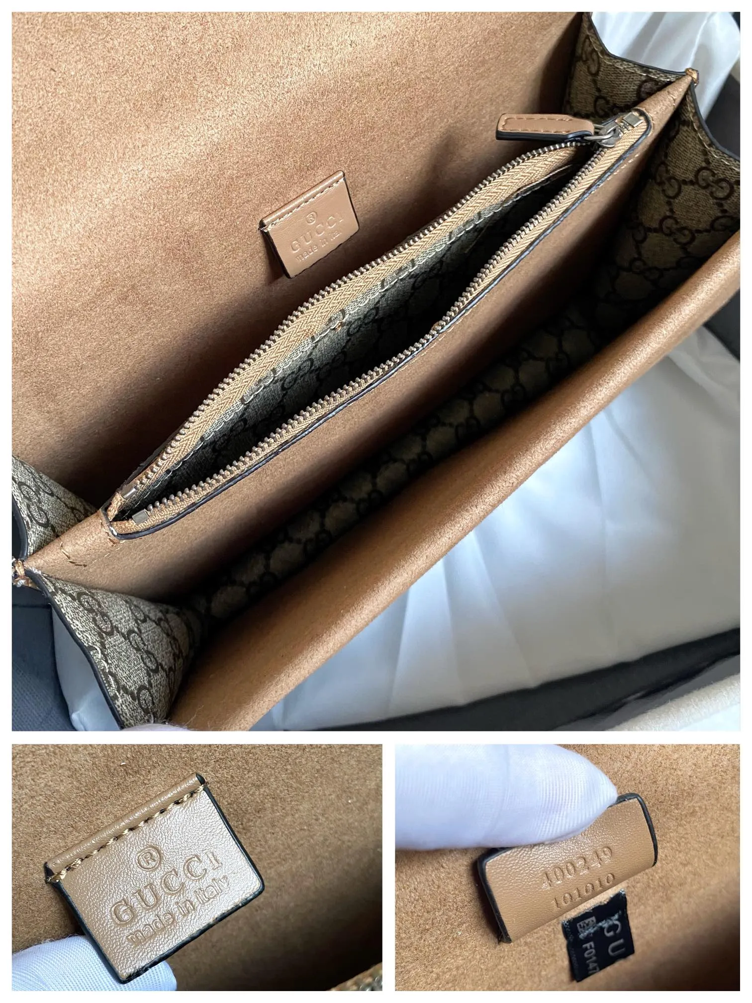 Upgraded version of real shot #💰320 Model: 400249 Size: 28x18x9cm 𝙂𝙪𝙘𝙘𝙞 𝘿𝙞𝙤𝙣𝙮𝙨𝙪𝙨 Bacchus 280,000 evergreen model is so popular. Dionysus can be said to be Xiaogu's turnaround. It has been around for several years, but its status is still standing. The biggest advantage is that it is wear-resistant. It is really super durable. You can throw it away and use it casually. It is made of presbyopic material that is durable and relatively thick, so it is not as tender as lambskin or calfskin. Presbyopia is the symbol of Xiaogu. It can be matched with any clothes. It will never go wrong and there is no need to question its capacity.