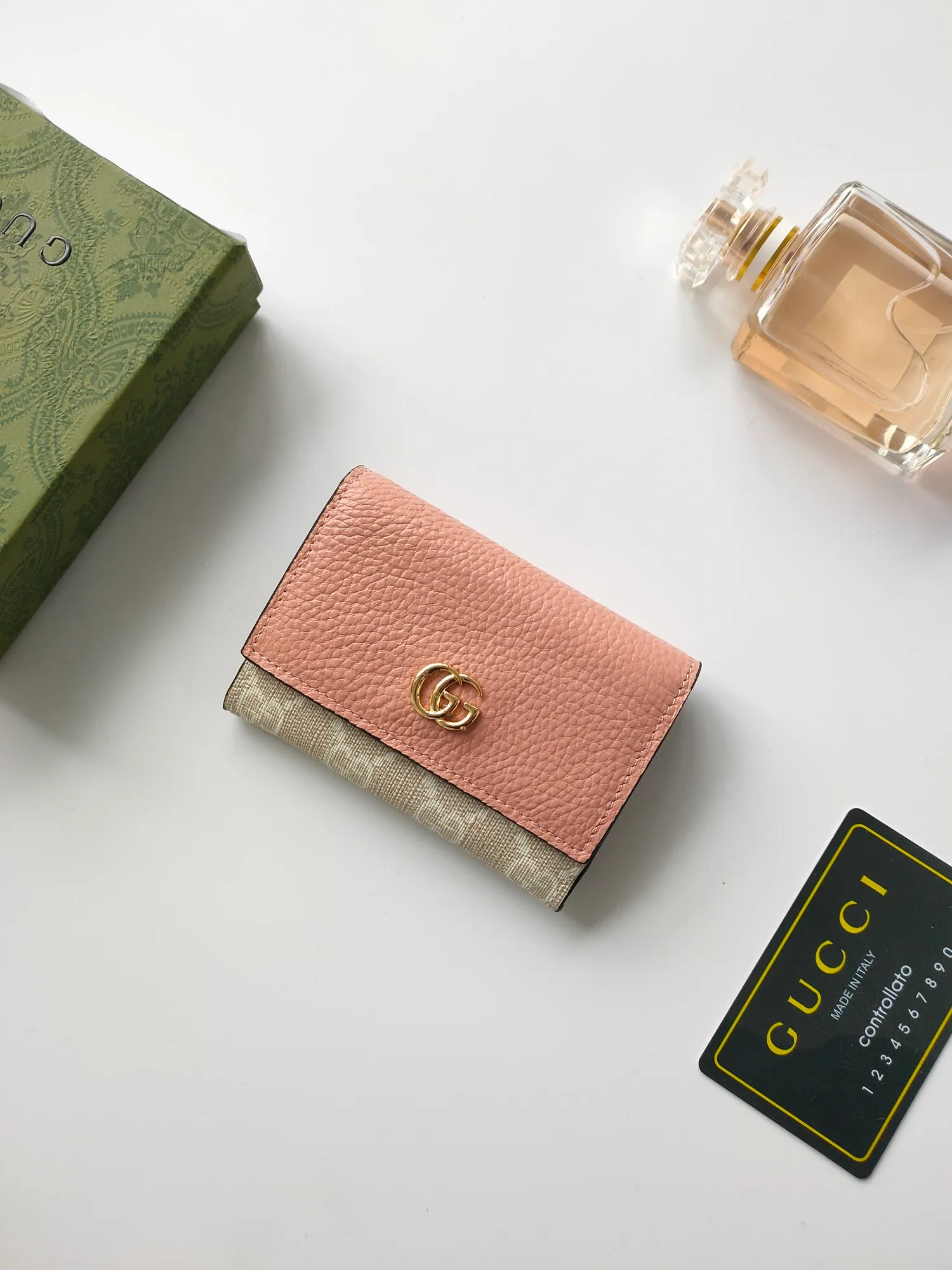 💰110💰gucci releases new coin purse card bags No. 739525