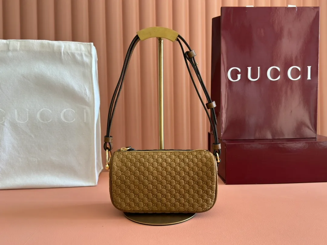 💋💋💋【New】Gucci Half Horsebit series mini handbag, four colors/original leather shipped, 🐍Model: 860784. short video