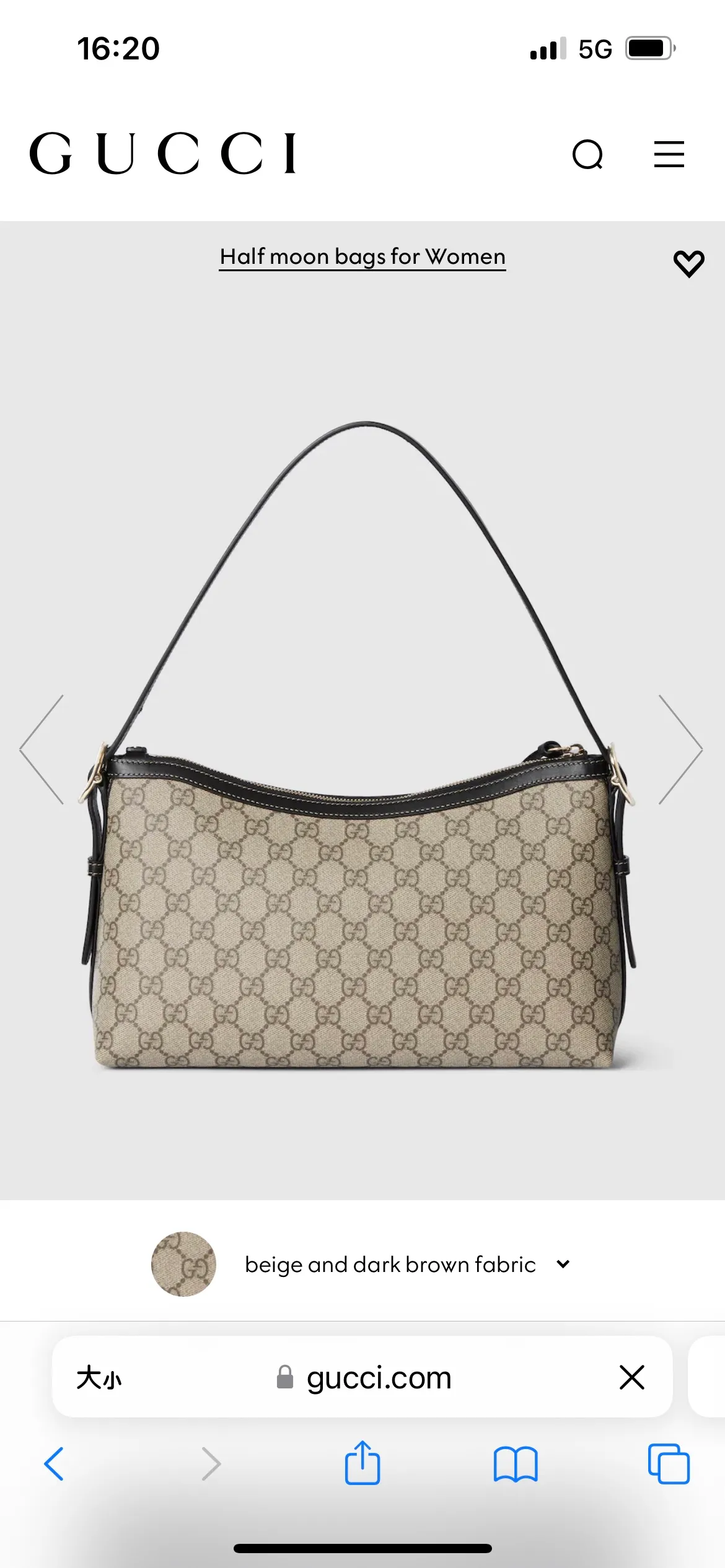 p1040. 🔥"With full set of original counter packaging" 🔥[New Product] 2025 autumn and winter series, GG Emblem series reinterprets the brand's timeless elegance and exquisite craftsmanship. This shoulder bag is crafted in GG beige and dark brown, showing its exquisite texture. Beige and black GG monogram coated fabric Light gold tone hardware Red and green webbing Cotton lining The bag pictured is sold separately and does not come with the bag charm. Interior: Zippered pocket Adjustable leather shoulder strap: Height: 16 cm - 26 cm; Length: 72 cm Zipper closure Ident: 847449. Dimensions: 30cm (width) x 19cm (height) x 11cm (depth) Weight: approx. 0.45kg Color: Pink/PVC. Made in Italy