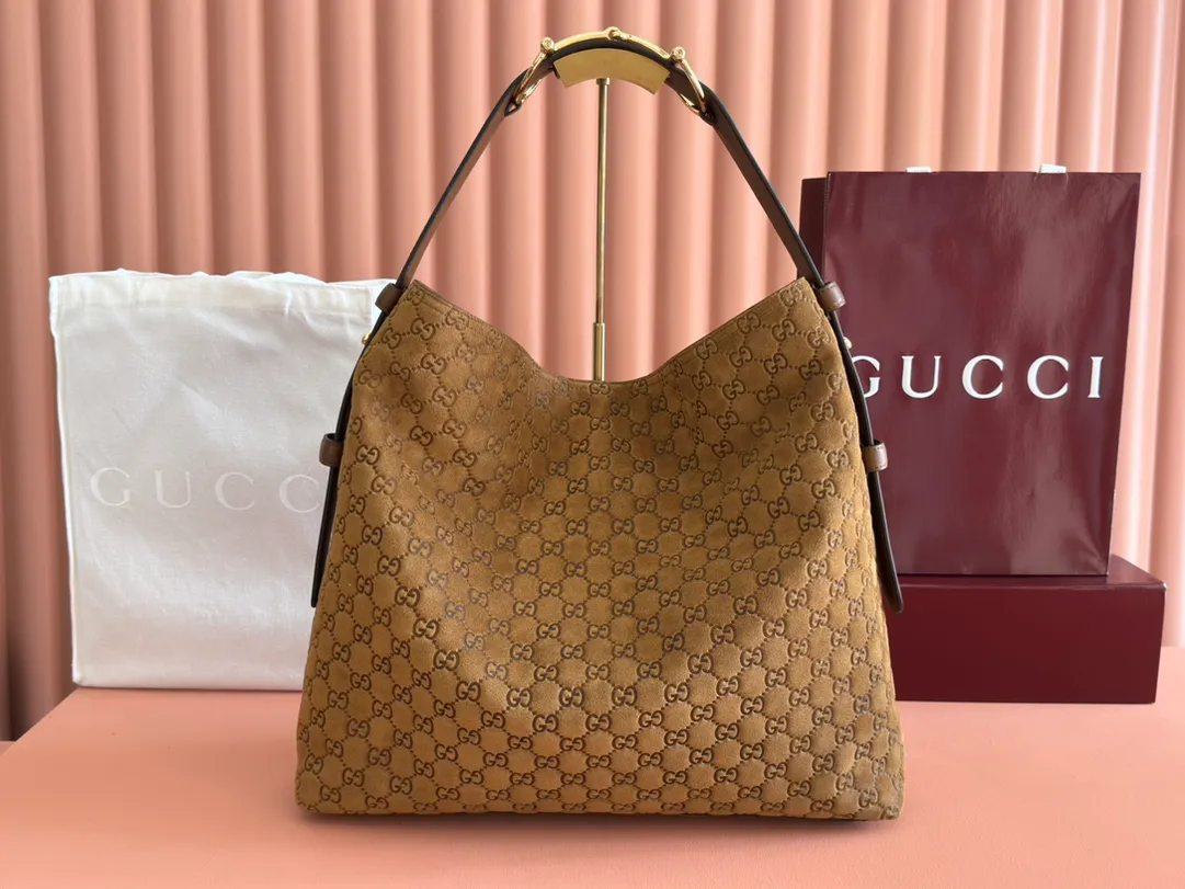 💋💋💋【New model】Gucci Beatrix series large tote bag frosted original leather is shipped, 🐍Model: 850546, short video