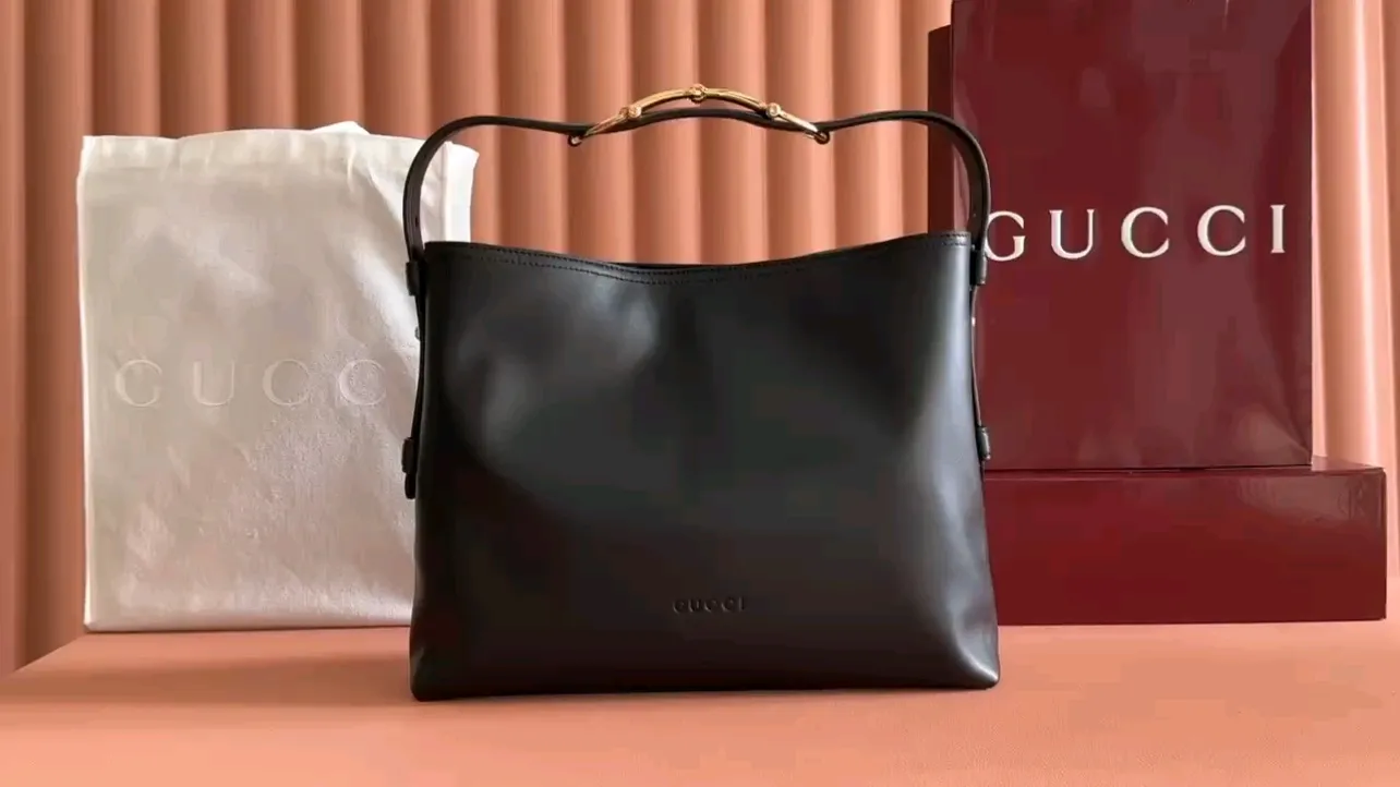 💋💋💋【New model】Gucci Beatrix series medium tote bag, white/brown/black/original leather shipped, 🐍Model: 850926, short video
