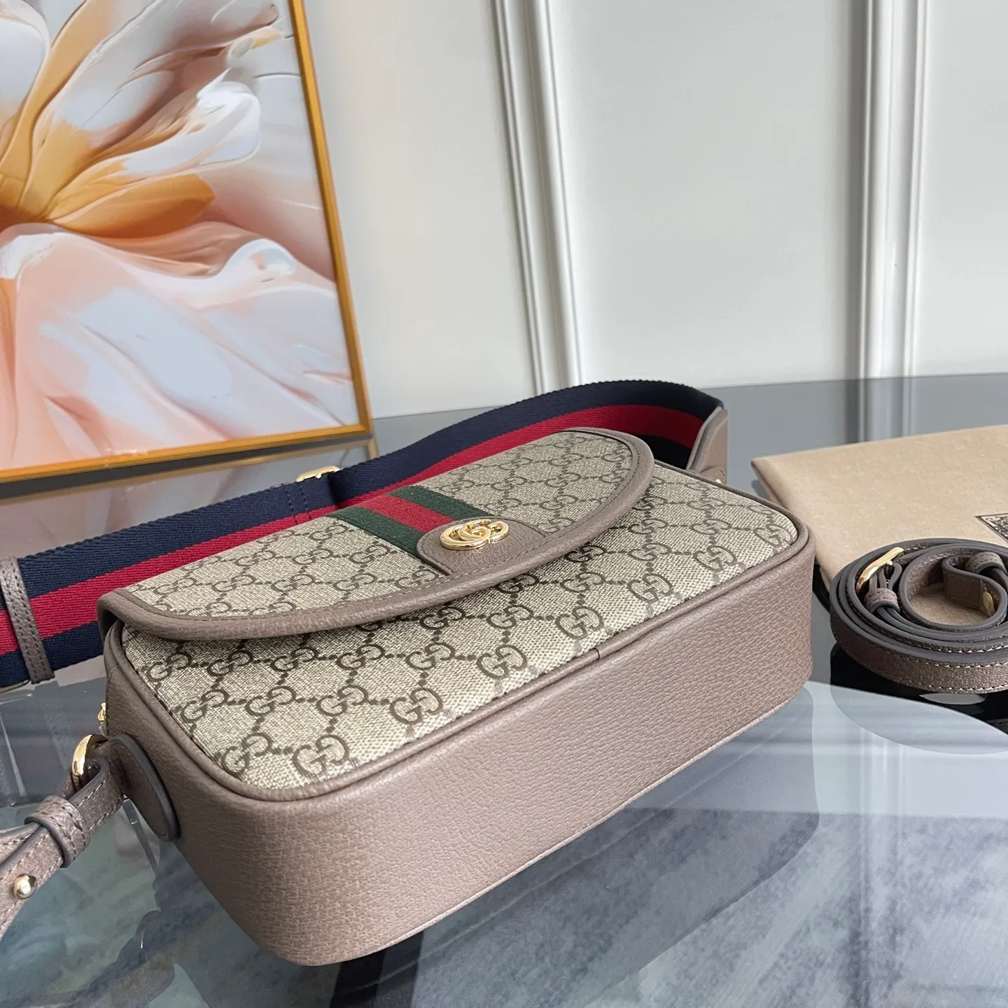 All Categories Official Website "Brand Women's Bags" Women's Bags 💙 GUCCI 2025 New GUCCI Crossbody Bag