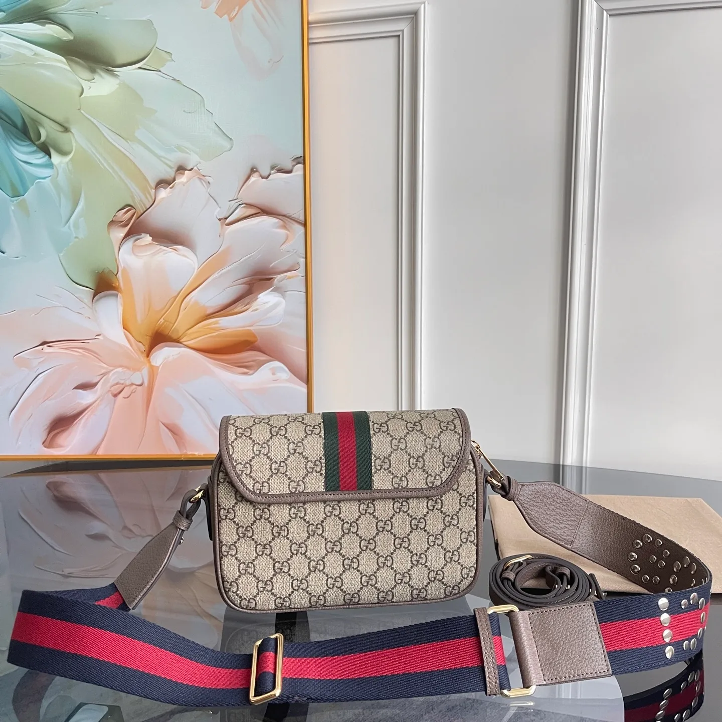 All Categories Official Website "Brand Women's Bags" Women's Bags 💙 GUCCI 2025 New GUCCI Crossbody Bag