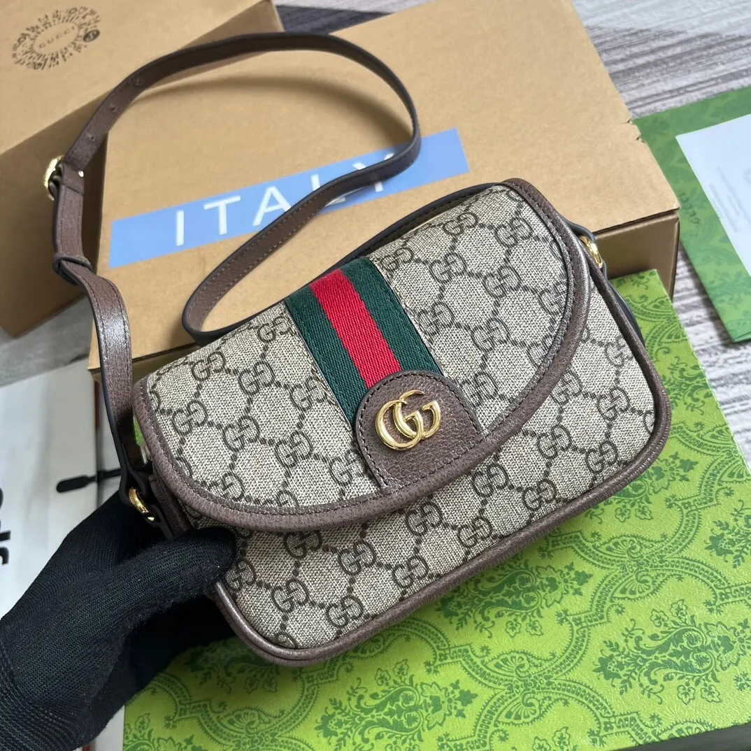 All Categories Official Website "Brand Women's Bags" Women's Bags 💙 GUCCI 2025 New GUCCI Crossbody Bag