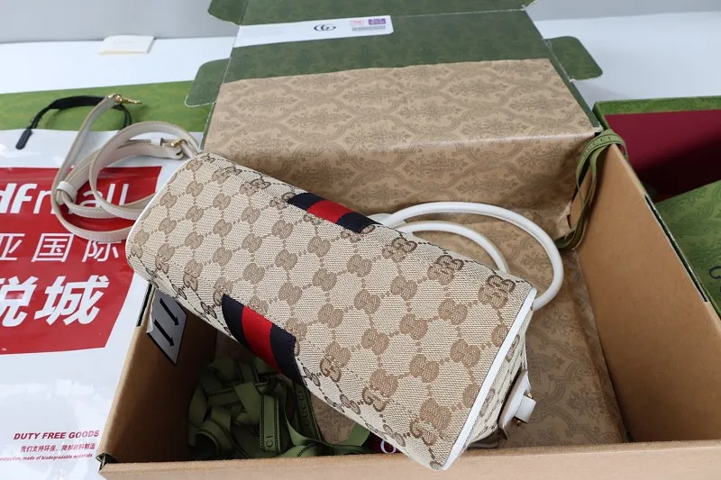All Categories Official Website "Brand Women's Bags" Women's Bags 💙 GUCCI GUCCI 2026 New Classic GG Pattern Crossbody Bag