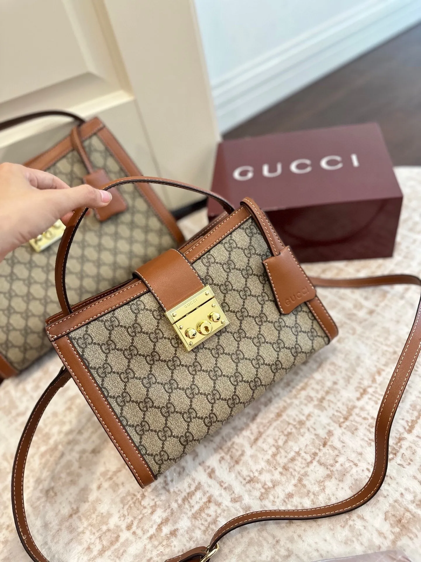 All Categories Official Website "Brand Women's Bags" Women's Bags 💙 GUCCI 2025 New GUCCI Crossbody Bag