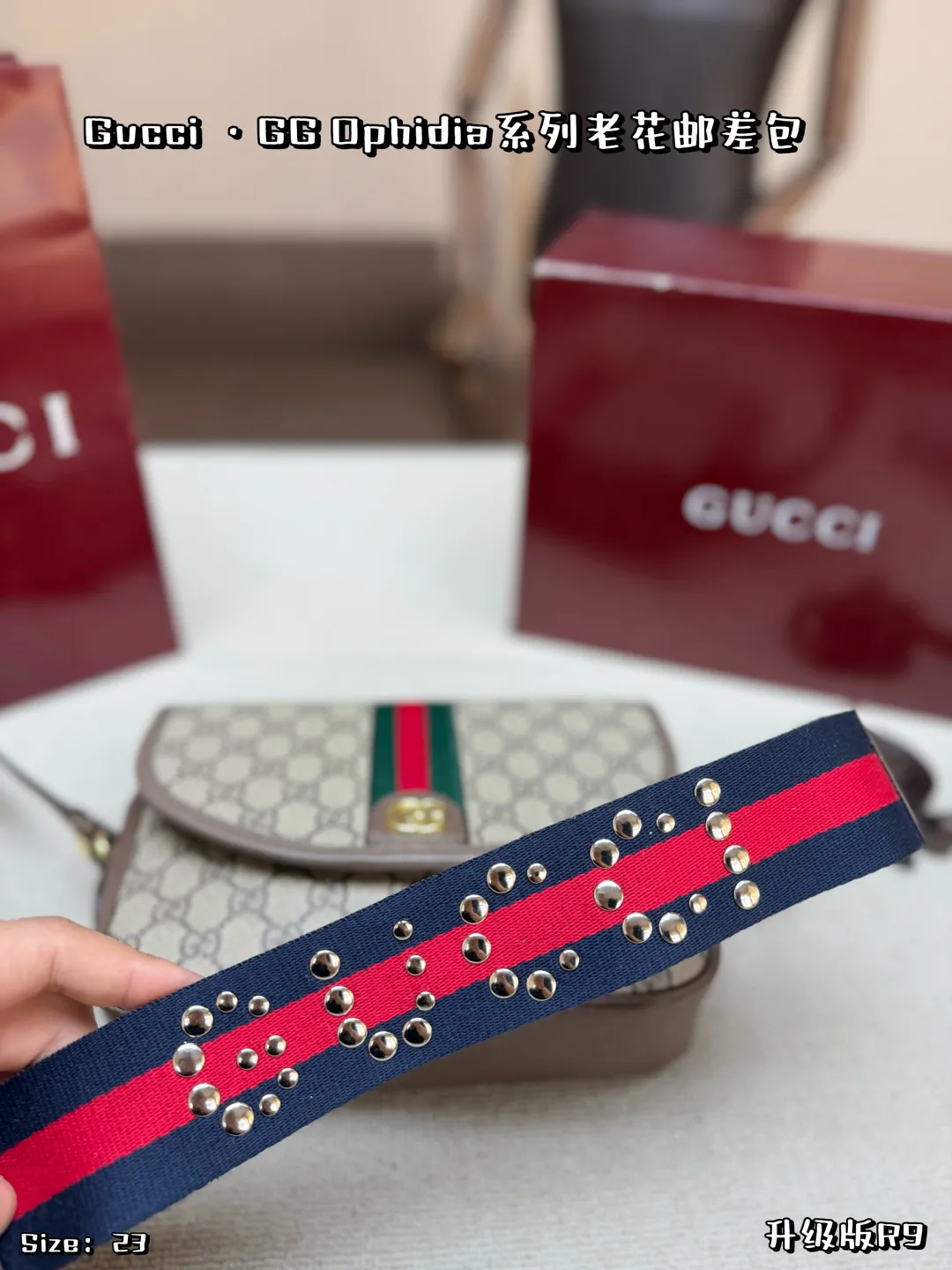 All Categories Official Website "Brand Women's Bags" Women's Bags 💙 GUCCI 2026 New GUCCI Crossbody Bag
