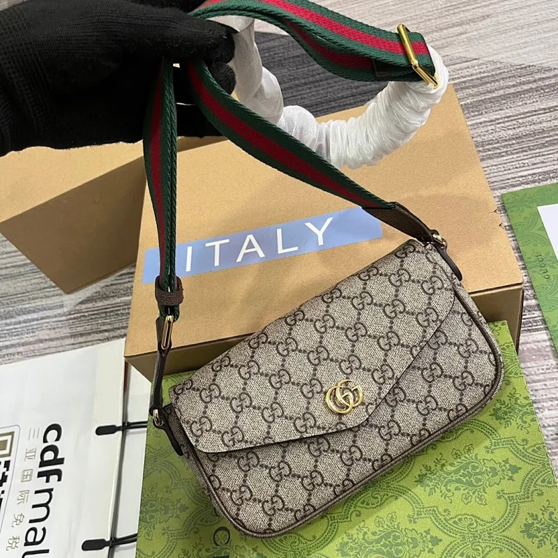 All Categories Official Website "Brand Women's Bags" Women's Bags 💙 GUCCI 2025 New GUCCI Crossbody Bag