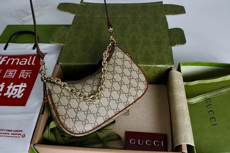 All Categories Official Website "Brand Women's Bags" Women's Bags 💙 GUCCI 2026 GUCCI New Underarm Shoulder Bag