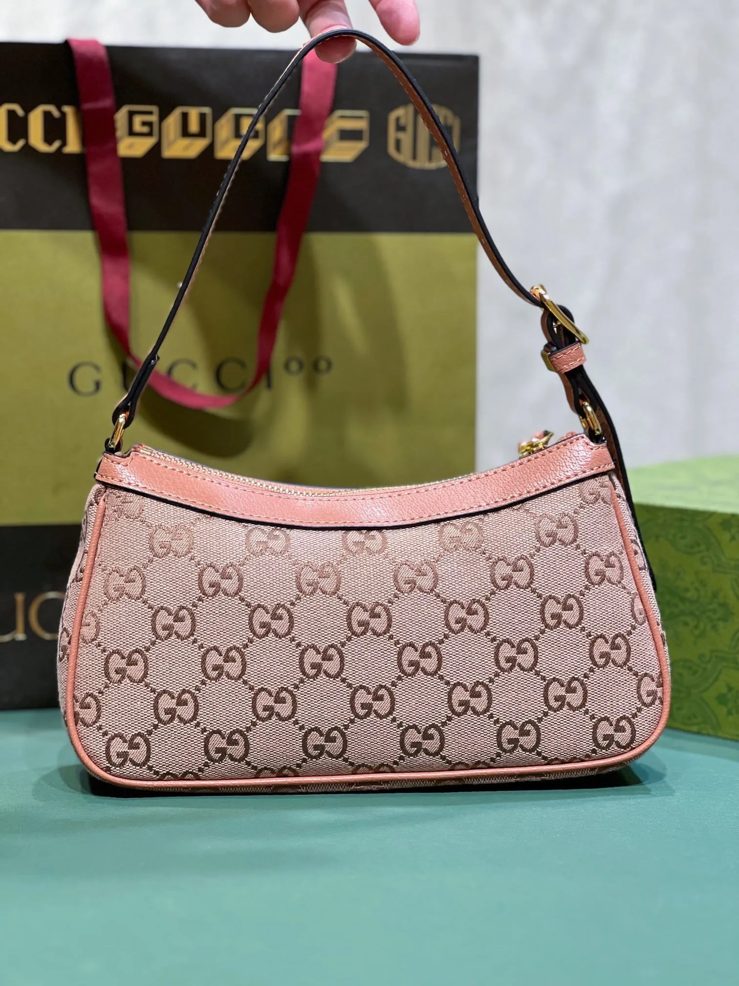 All categories Official website "Brand Women's Bags" Women's Bags 💙 GUCCI 2023 latest GUCCI armpit bag