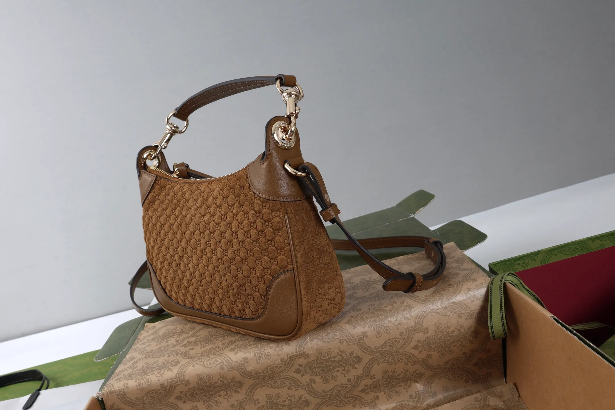 All Categories Official Website "Brand Women's Bags" Women's Bags 💙 GUCCI 2026 GUCCI New Underarm Shoulder Bag