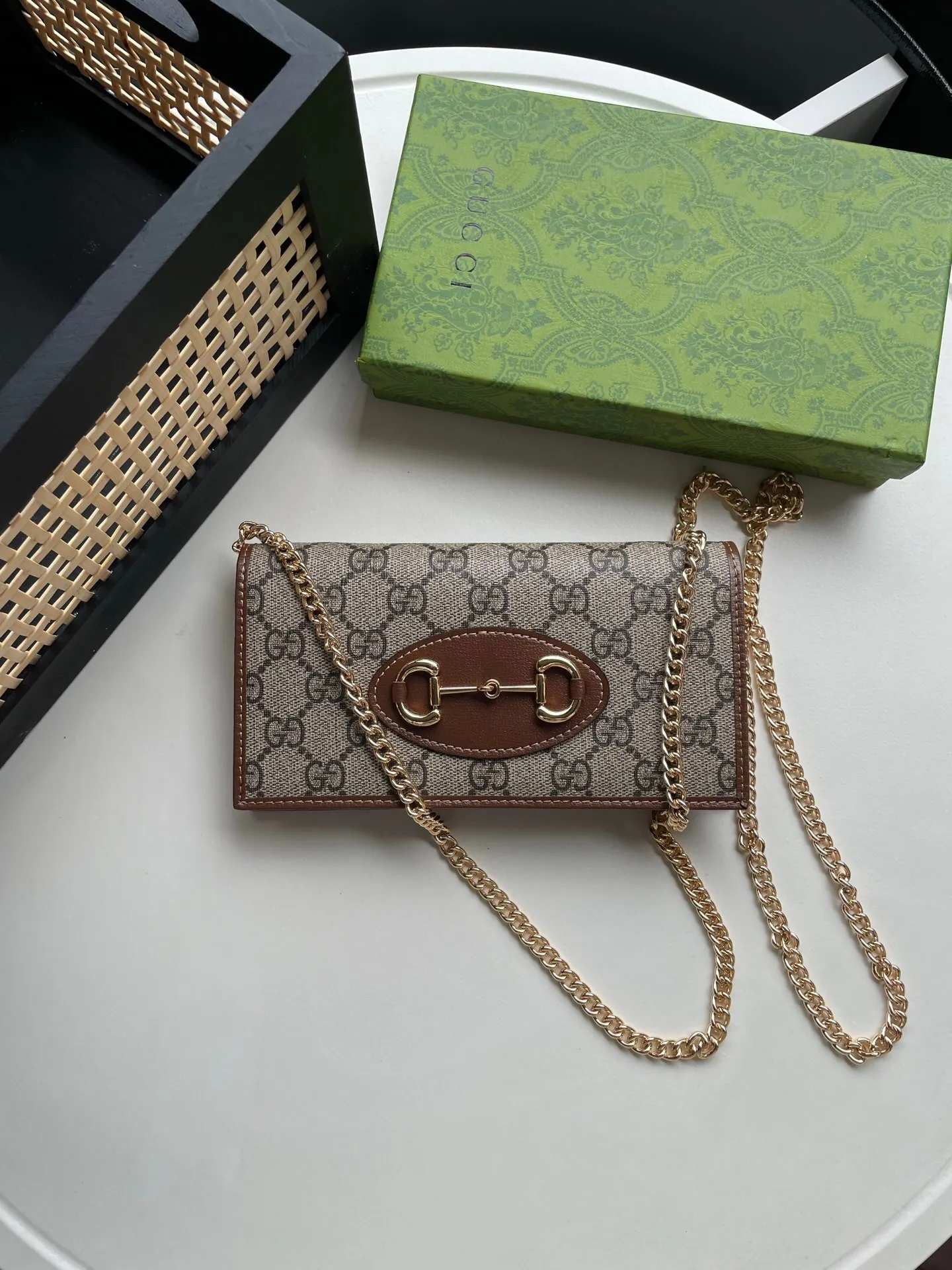 All Categories Official Website "Brand Women's Bags" Women's Bags 💙 GUCCI 2025 New GUCCI Crossbody Bag