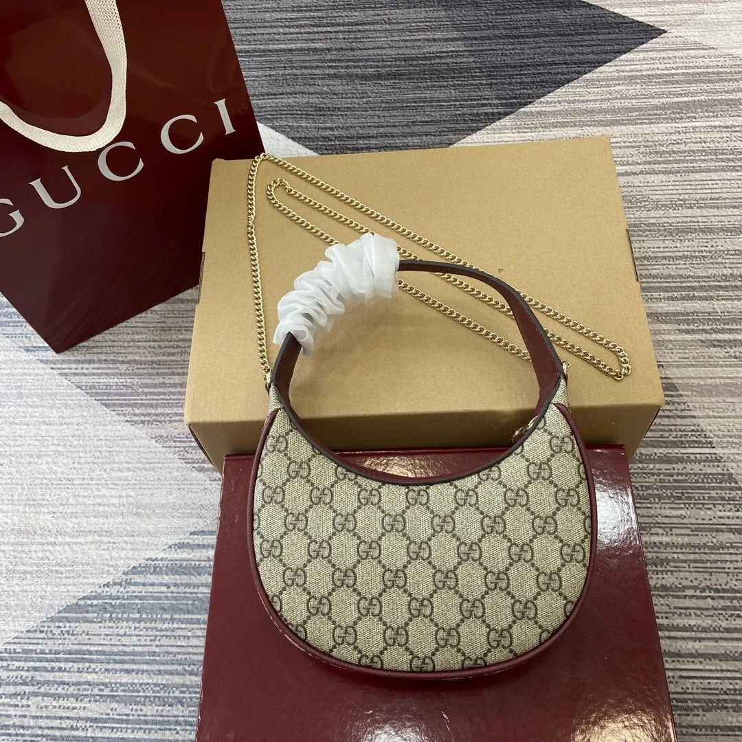 All categories Official website "Brand Women's Bags" Women's Bags 💙 GUCCI 2025 new GUCCI armpit bag
