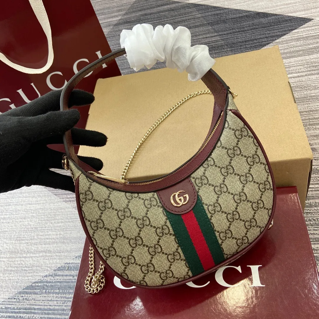 All categories Official website "Brand Women's Bags" Women's Bags 💙 GUCCI 2025 new GUCCI armpit bag