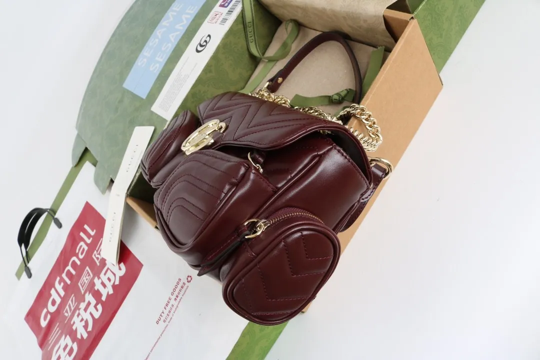 All Categories Official Website "Brand Women's Bags" Women's Bags 💙 GUCCI GUCCI 2026 New Classic GG Pattern Crossbody Bag