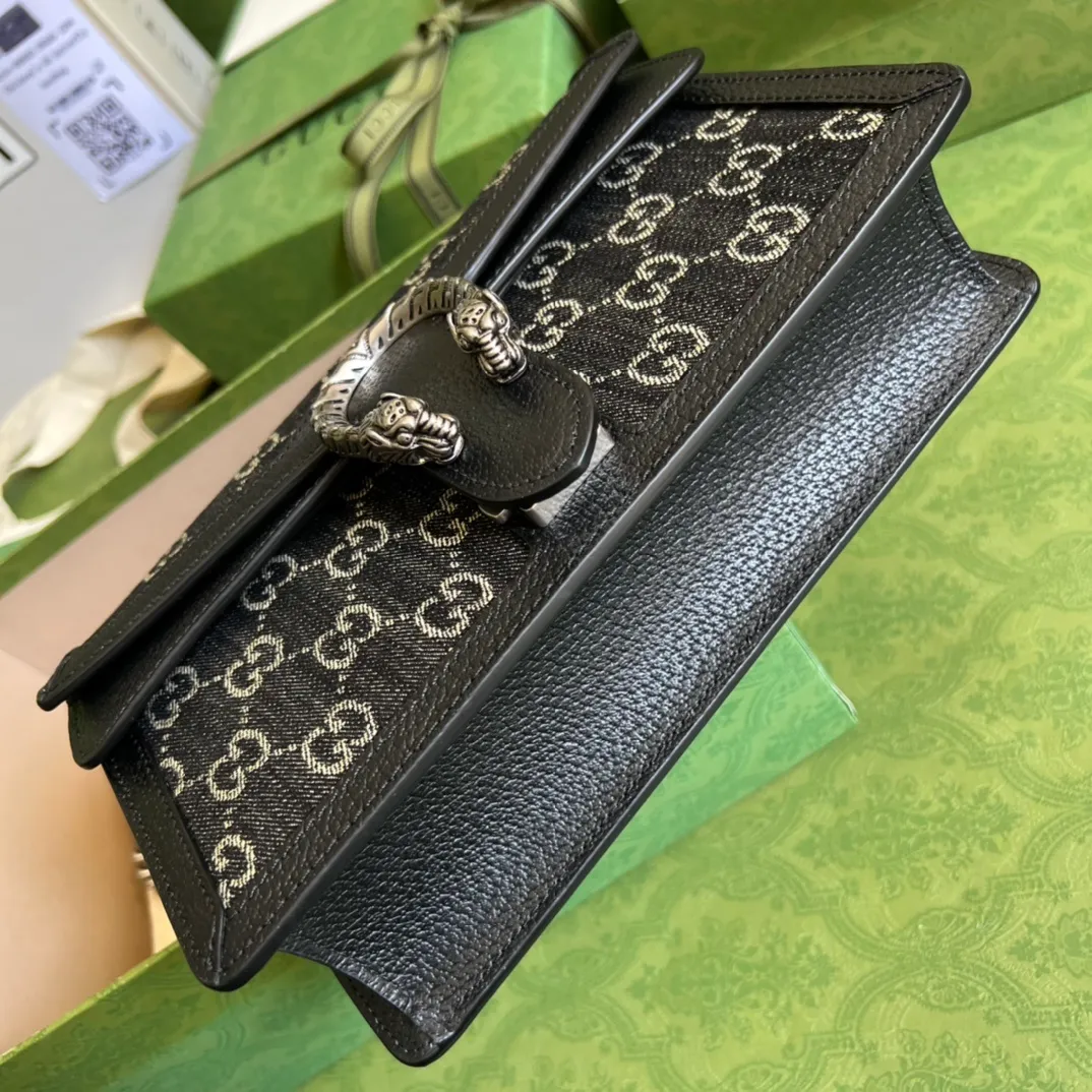 All categories Official website "Brand Women's Bags" Women's Bags 💙 GUCCI 2022 official new Gucci crossbody bag wholesale Original order quality 58002200 Size: 25-13.5-7Cm