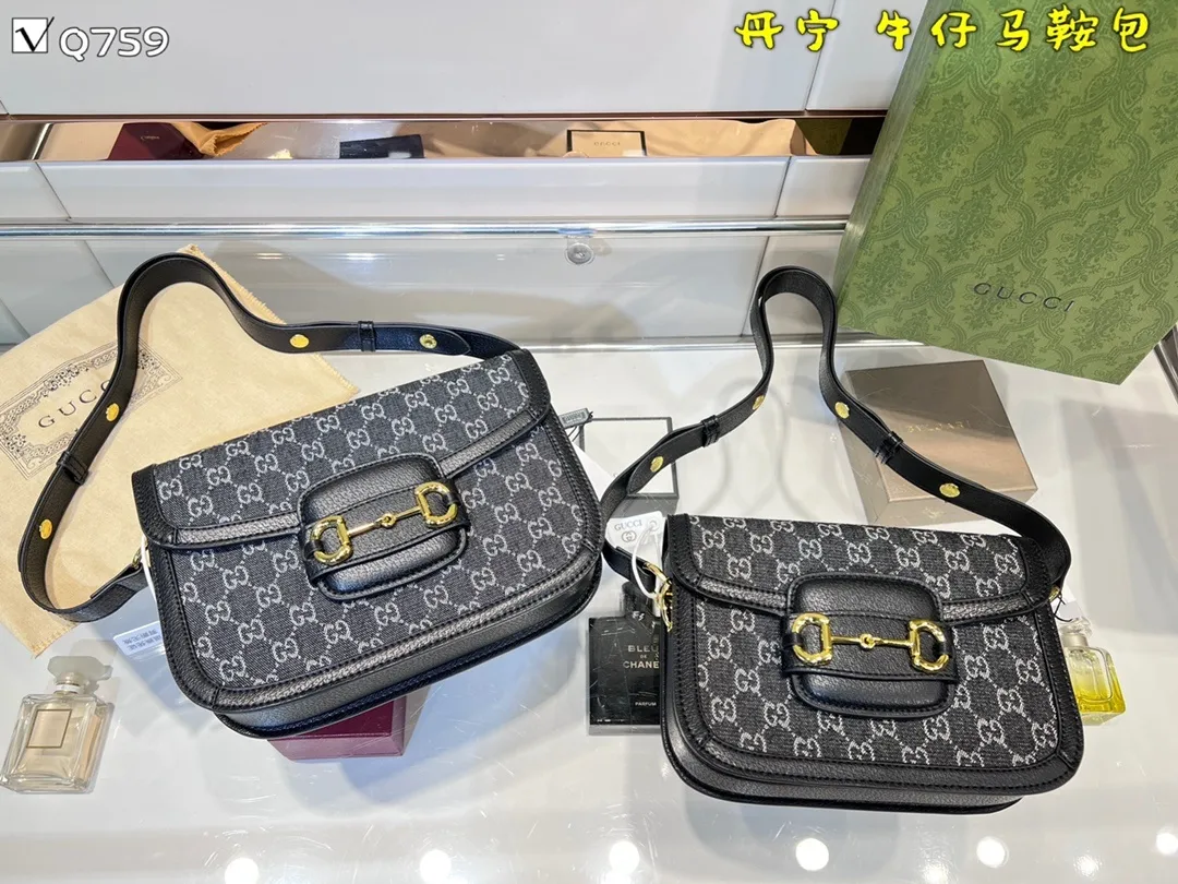All categories Official website "Brand Women's Bags" Women's Bags 💙 GUCCI 2022 Official New Gucci Saddle Bag Wholesale 58001900 High Quality Specifications: 26-5-19 CM