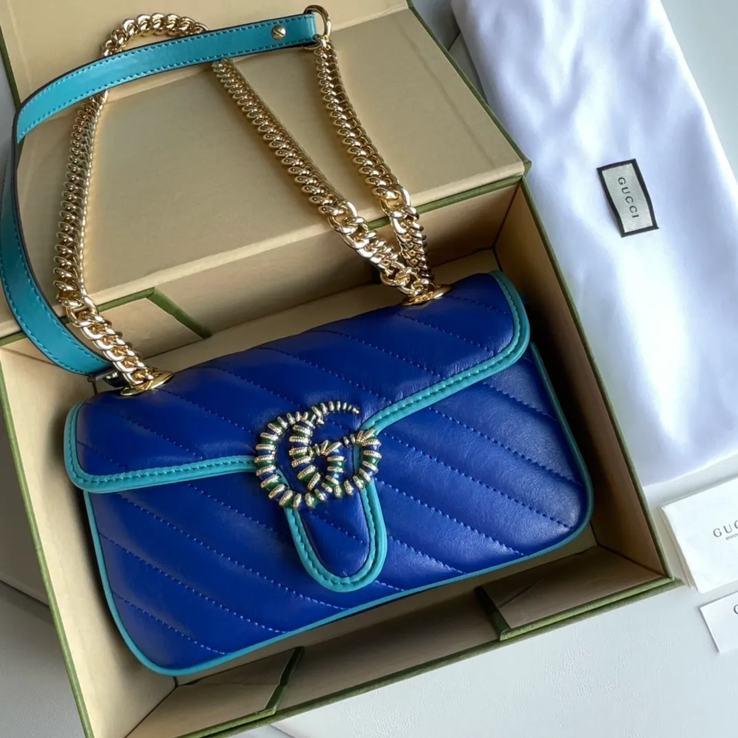 All categories Official website "Brand Women's Bags" Women's Bags 💙 GUCCI 2024 latest GUCCI crossbody bag