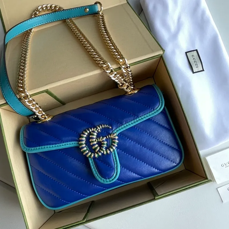 All categories Official website "Brand Women's Bags" Women's Bags 💙 GUCCI 2024 latest GUCCI crossbody bag