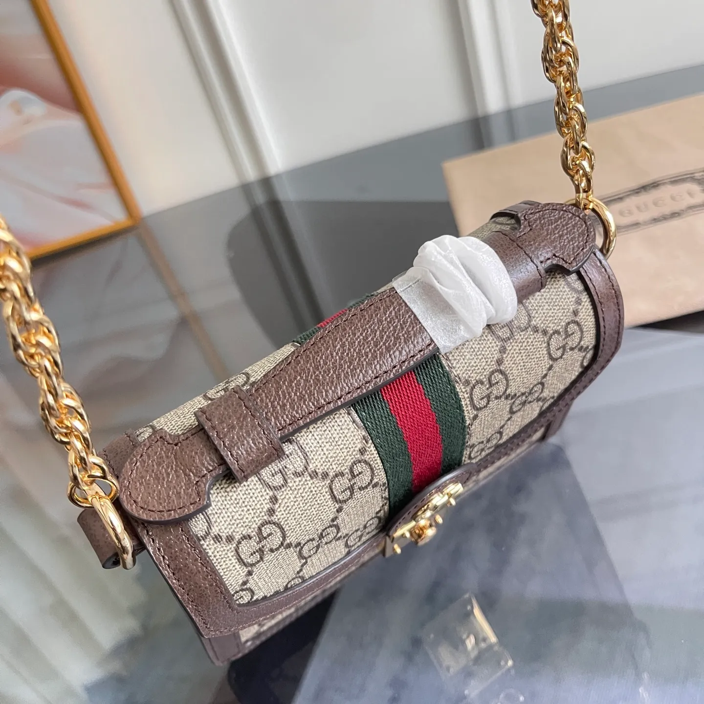 All Categories Official Website "Brand Women's Bags" Women's Bags 💙 GUCCI 2025 New GUCCI Crossbody Bag