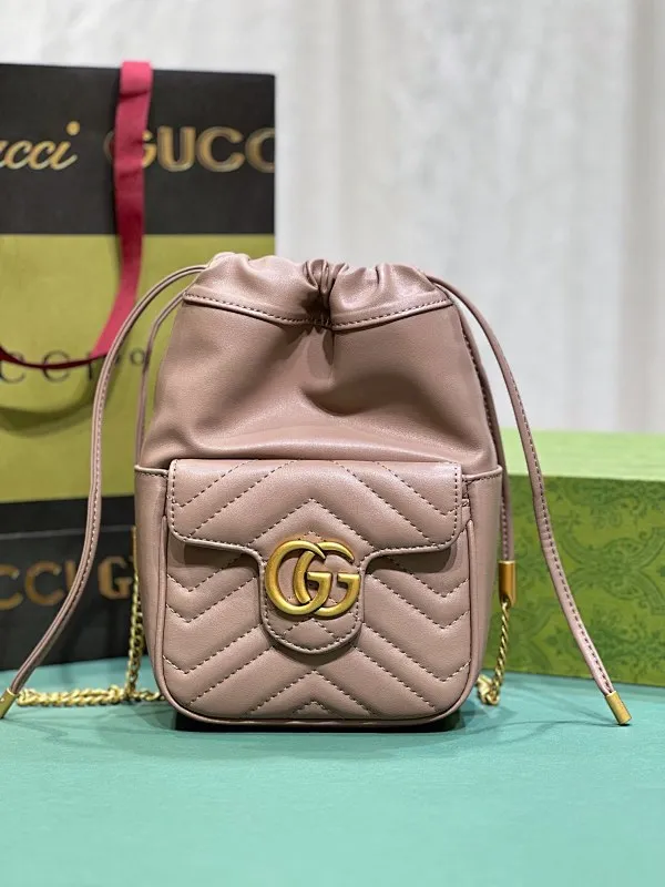 All categories Official website "Brand Women's Bags" Women's Bags 💙 GUCCI 2023 latest GUCCI bucket bag