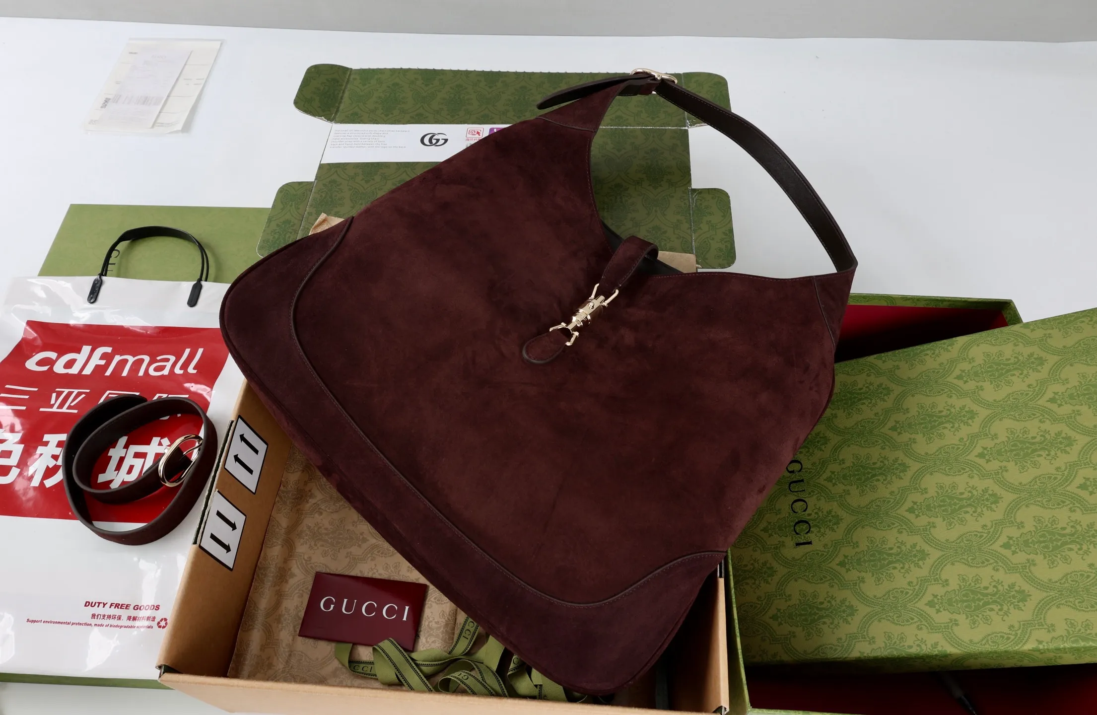 All Categories Official Website "Brand Women's Bags" Women's Bags 💙 GUCCI 2026 GUCCI New Underarm Shoulder Bag