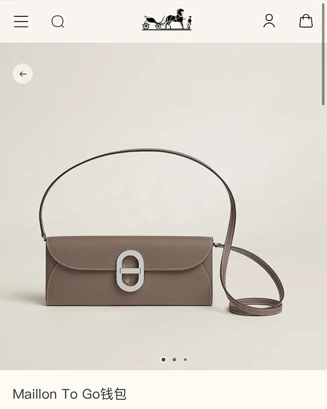 All Categories Hermès Wallet (Hermès) Hermès 961 Gold Buckle