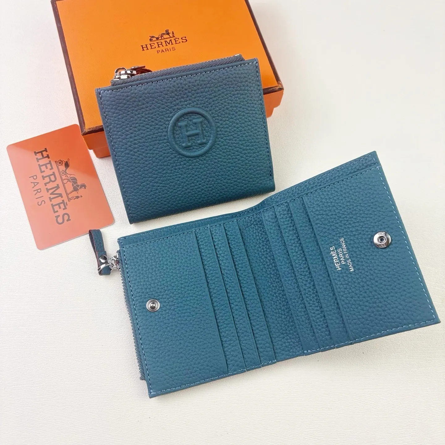 All categories Hermès wallet (Hermès) Hermès 6357 pressed