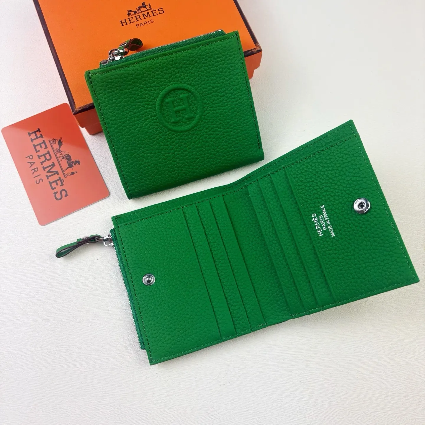 All categories Hermès wallet (Hermès) Hermès 6357 pressed