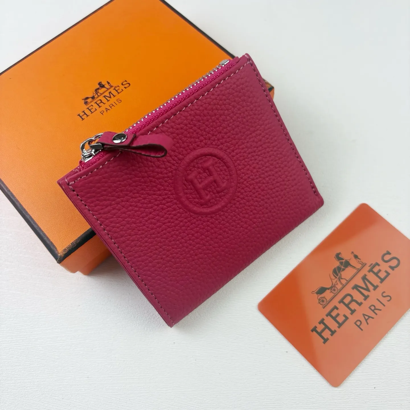 All categories Hermès wallet (Hermès) Hermès 6357 pressed
