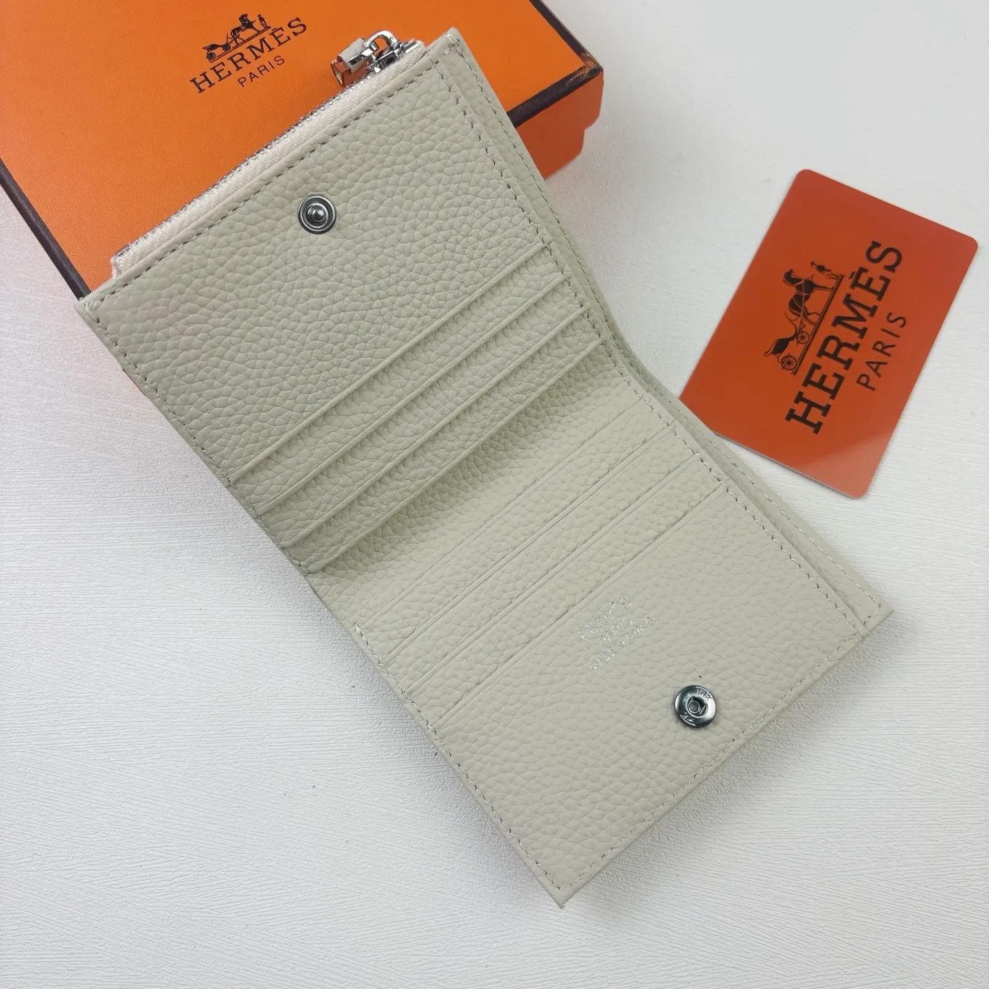 All categories Hermès wallet (Hermès) Hermès 6357 pressed