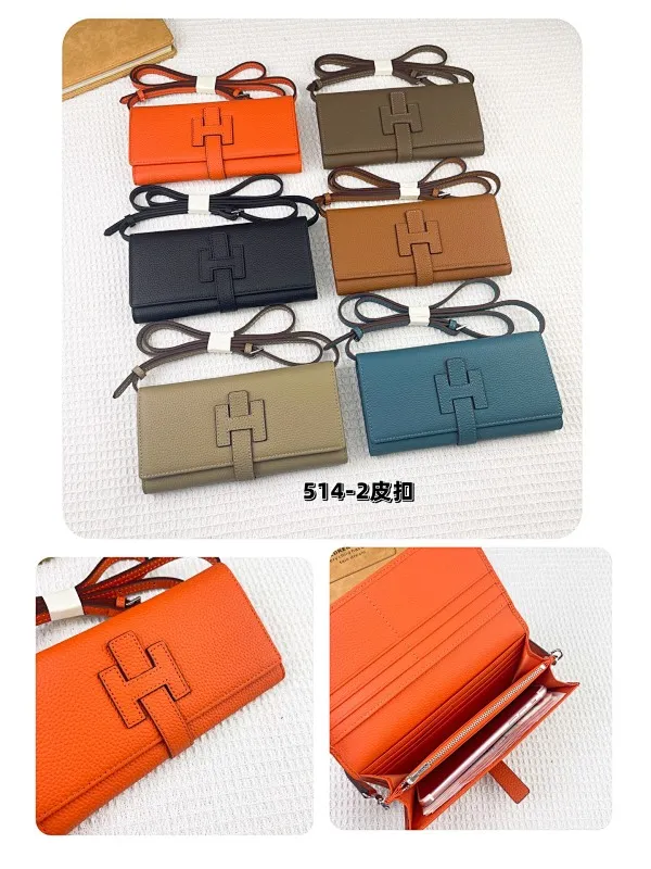 All Categories Hermès Wallet (Hermès) Hermès Original 514-2 Leather Buckle
