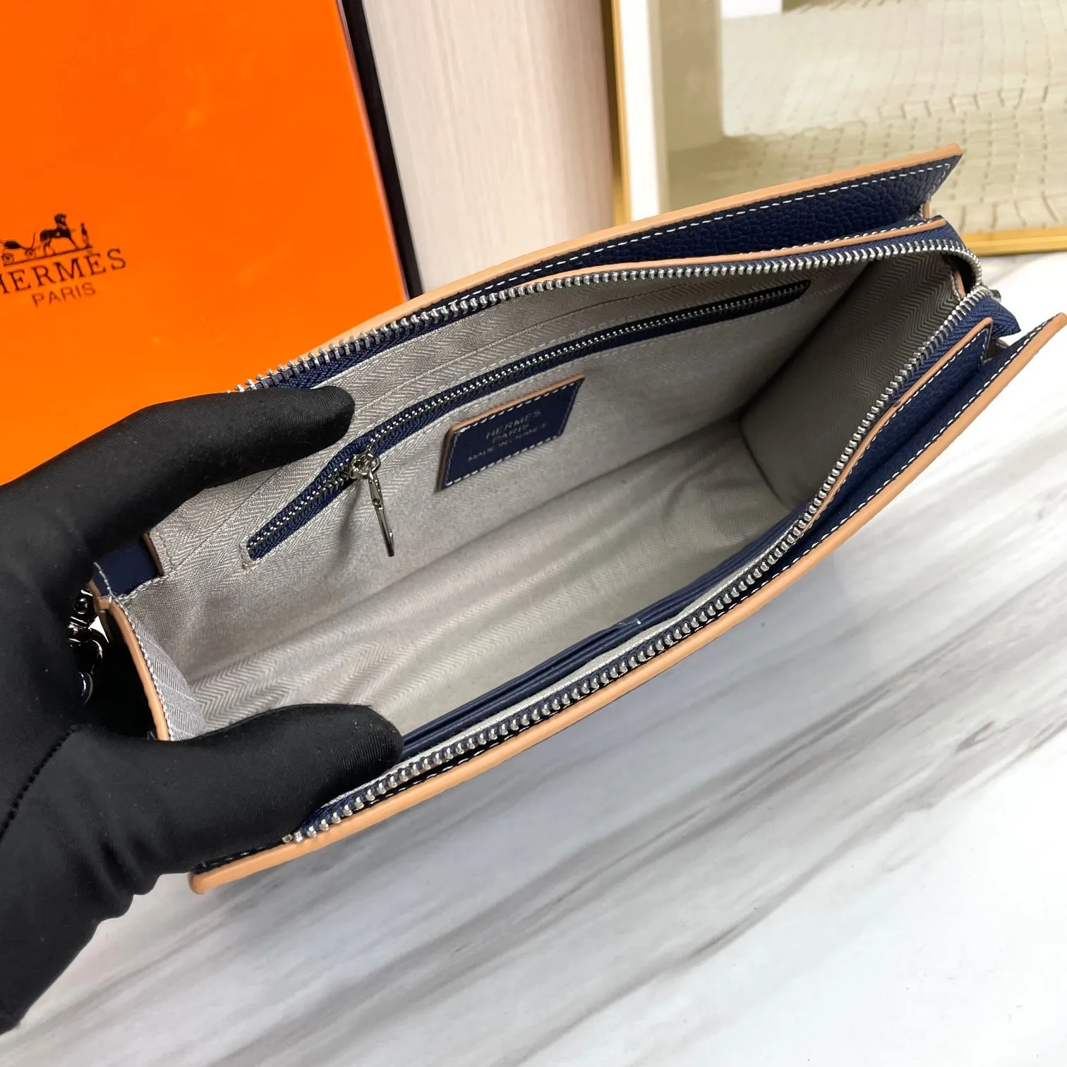 All categories Hermès wallet (Hermès) Hermès 33244-1