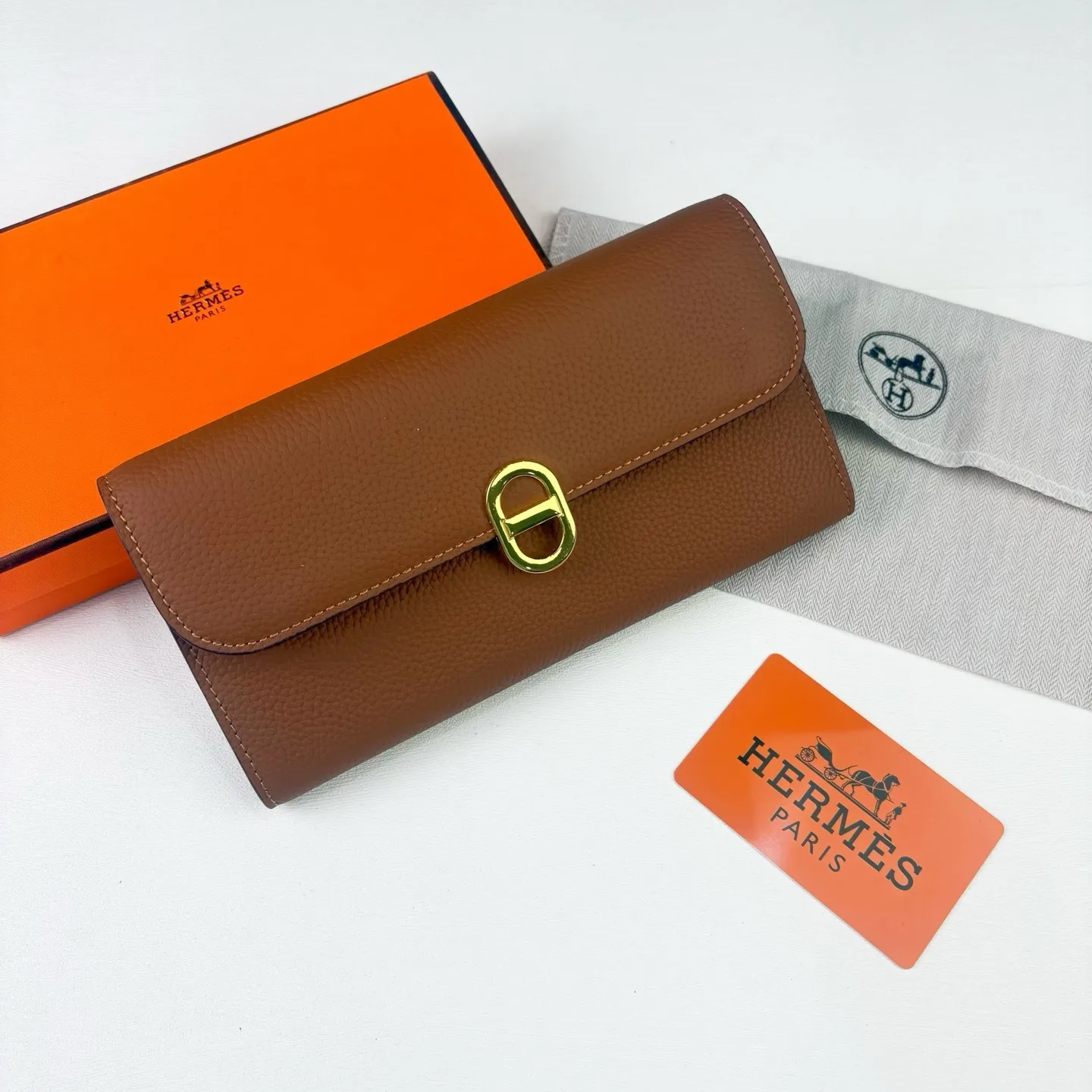 All Categories Hermès Wallet (Hermès) Hermès 0699 Gold Buckle