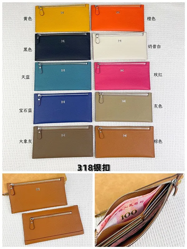 All categories Hermès wallet (Hermès) Hermès 318 silver buckle