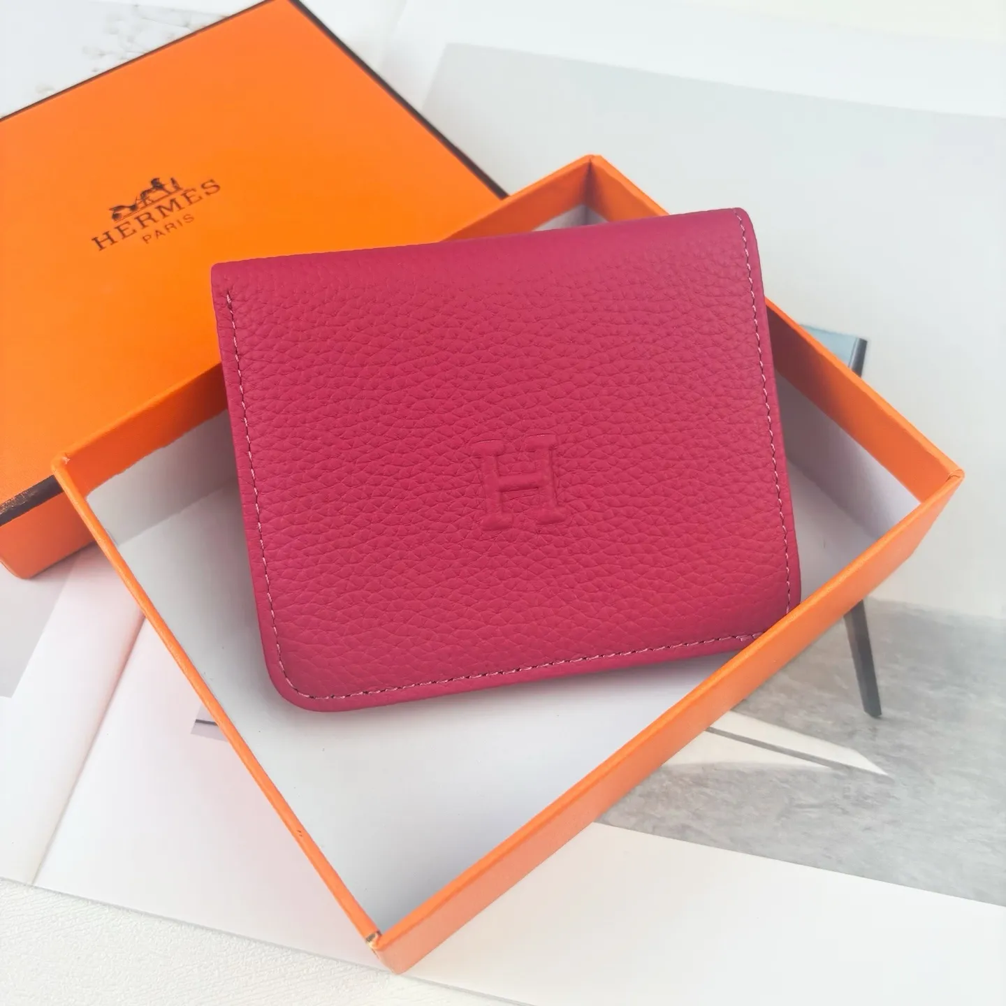 All Categories Hermès Wallet (Hermès) Hermès 6516 Pressed