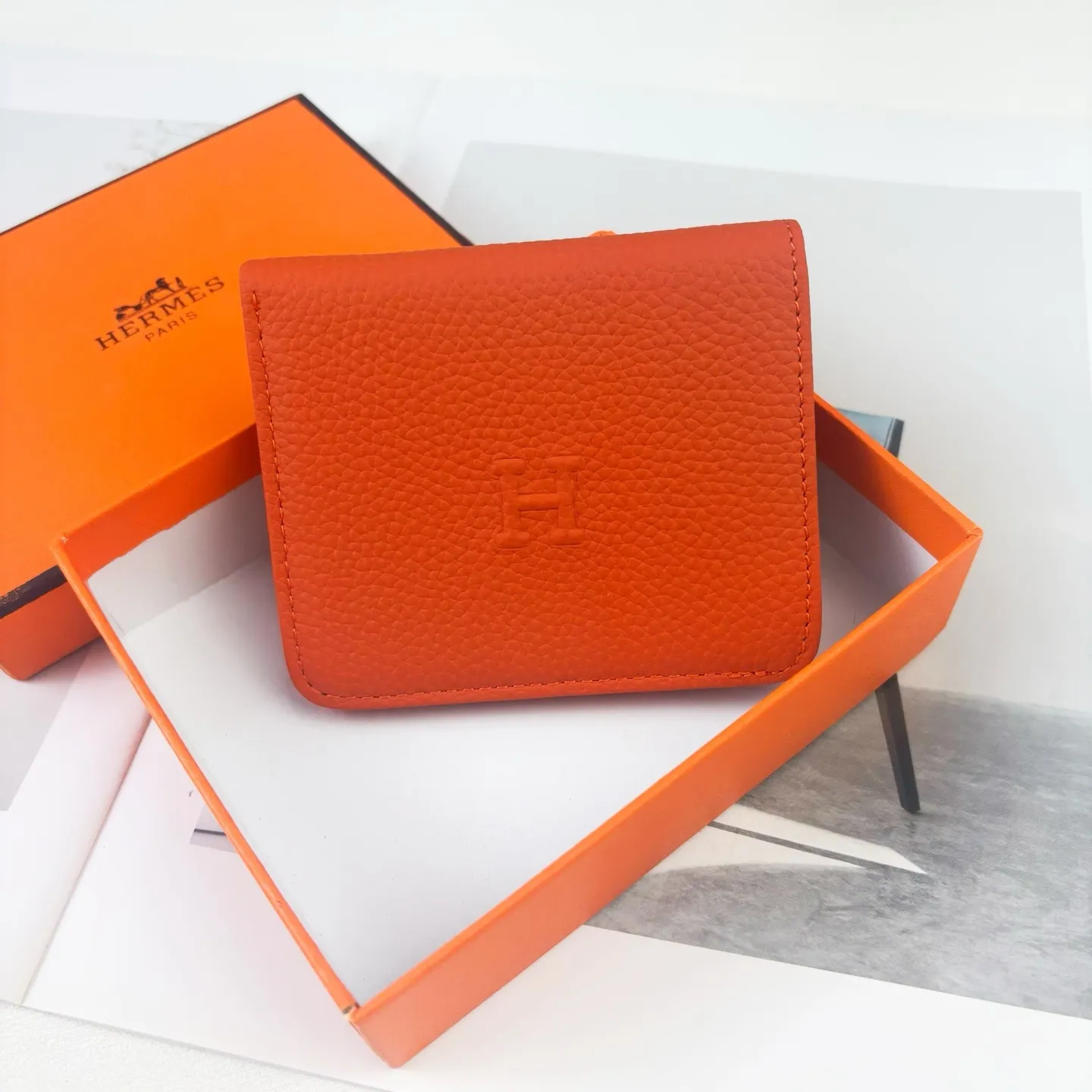 All Categories Hermès Wallet (Hermès) Hermès 6516 Pressed