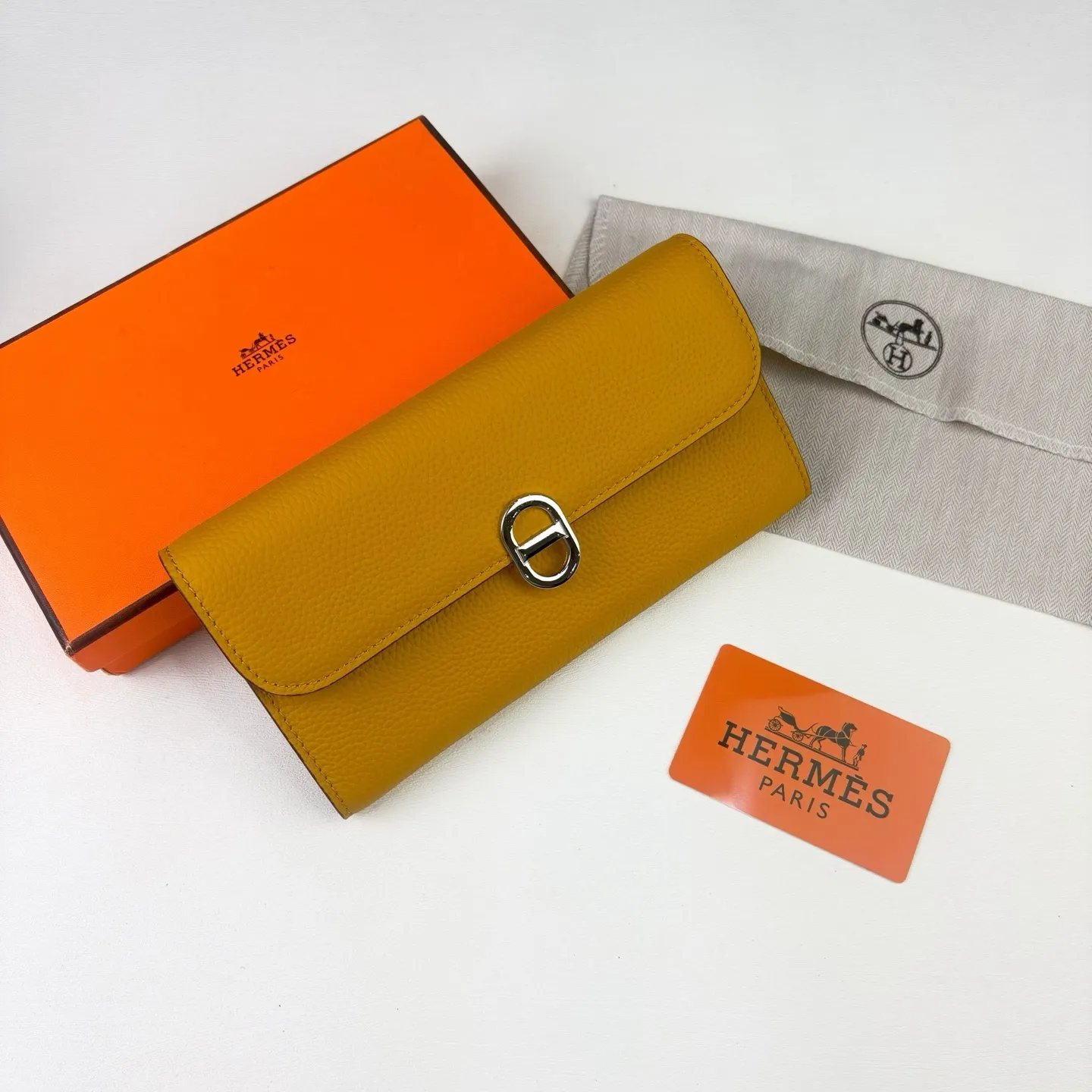 All Categories Hermès Wallet (Hermès) Hermès 0699 Silver Buckle