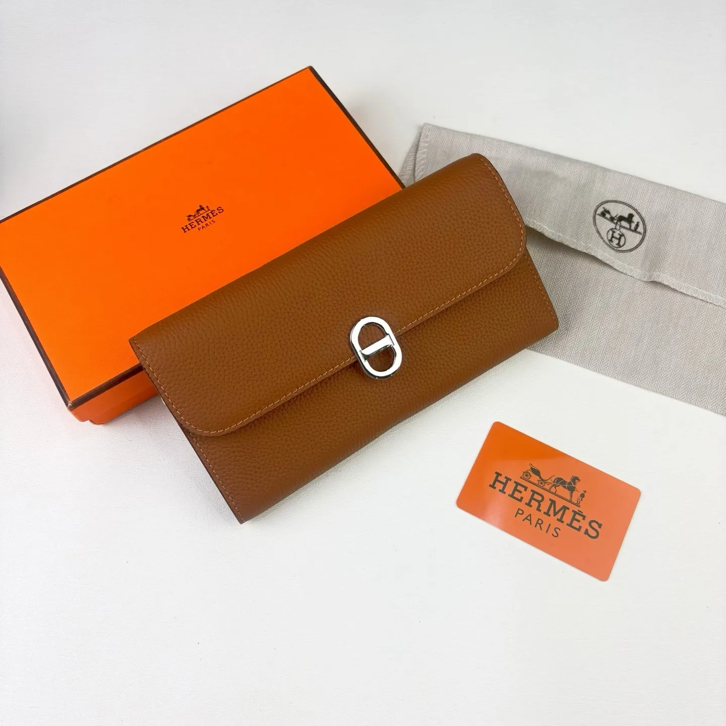 All Categories Hermès Wallet (Hermès) Hermès 0699 Silver Buckle